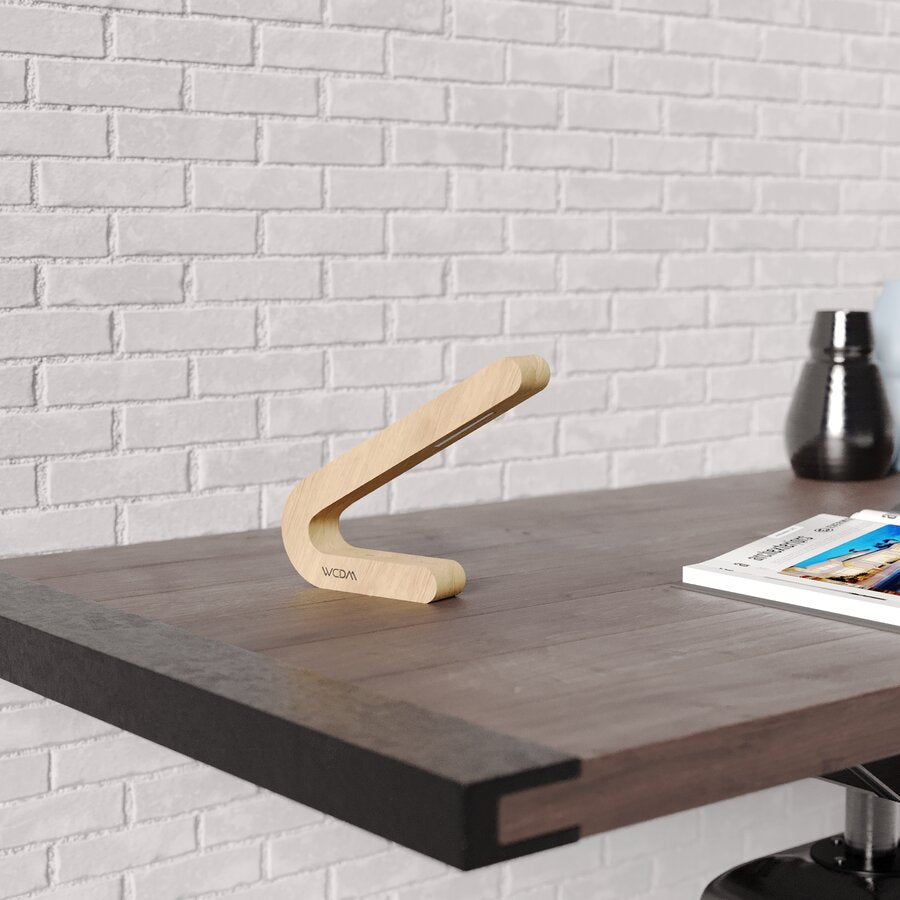 Handcrafted Oak Lamp - 07