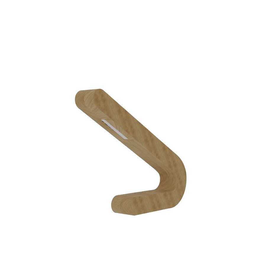 Handcrafted Oak Lamp - 07