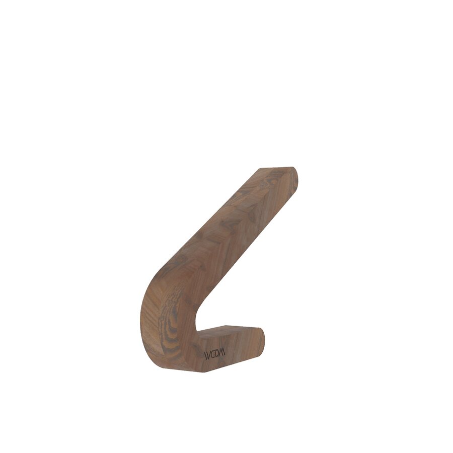 Handcrafted Walnut Lamp - 07