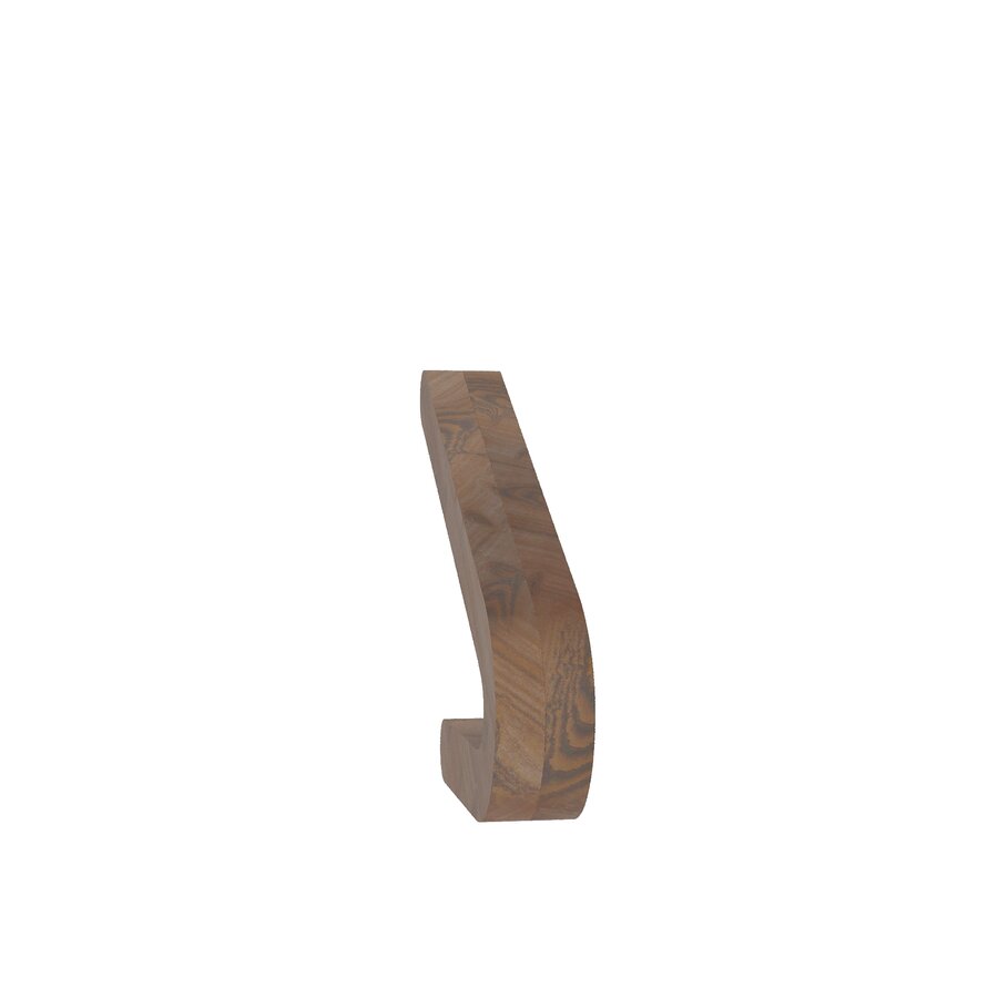 Handcrafted Walnut Lamp - 07