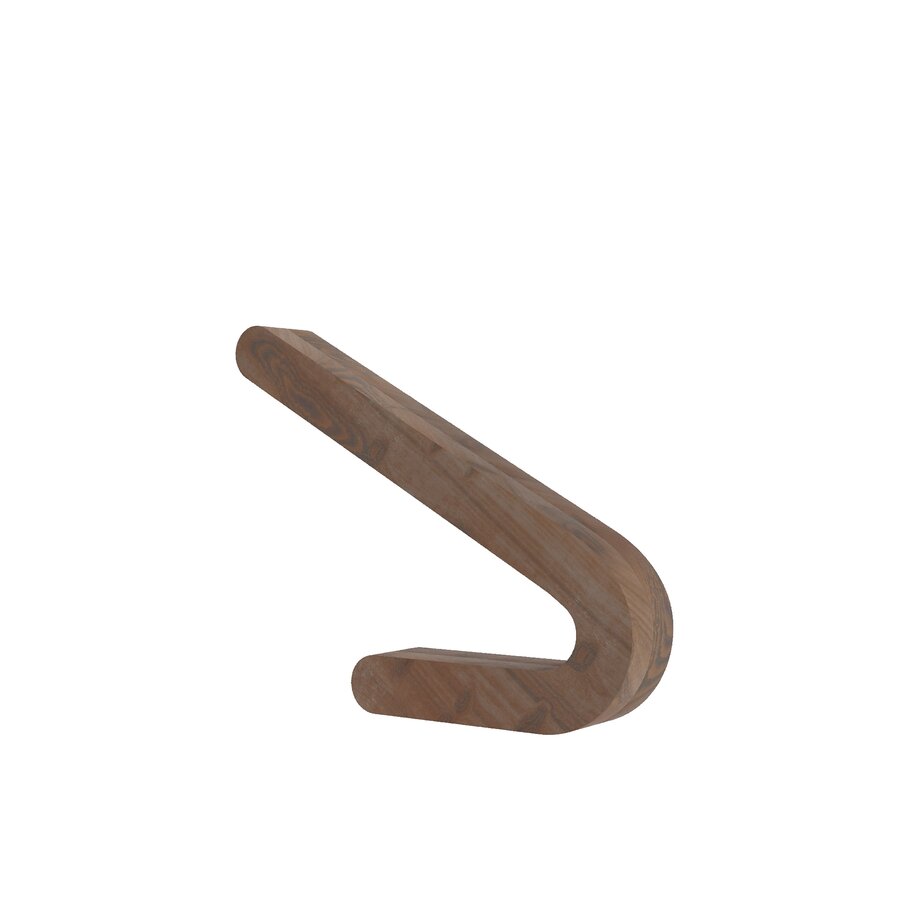 Handcrafted Walnut Lamp - 07