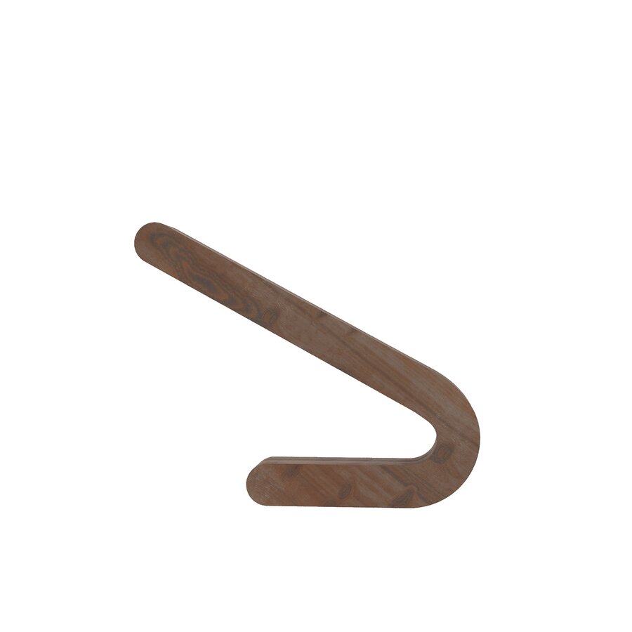 Handcrafted Walnut Lamp - 07