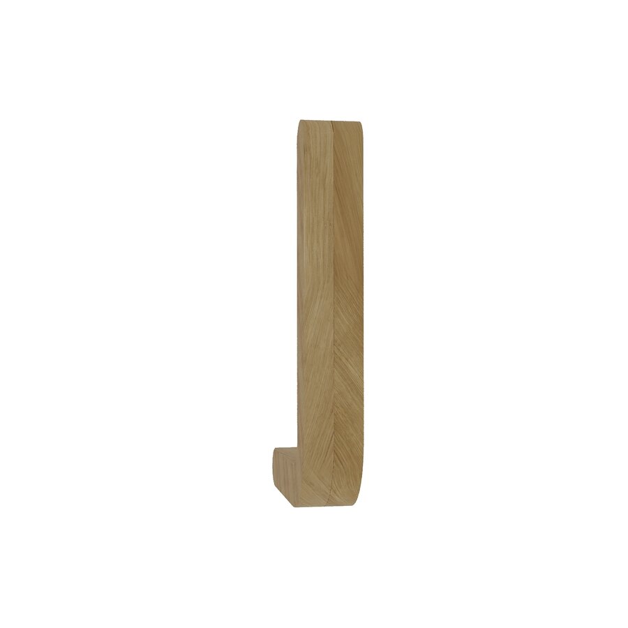 Handcrafted Oak Lamp - 08