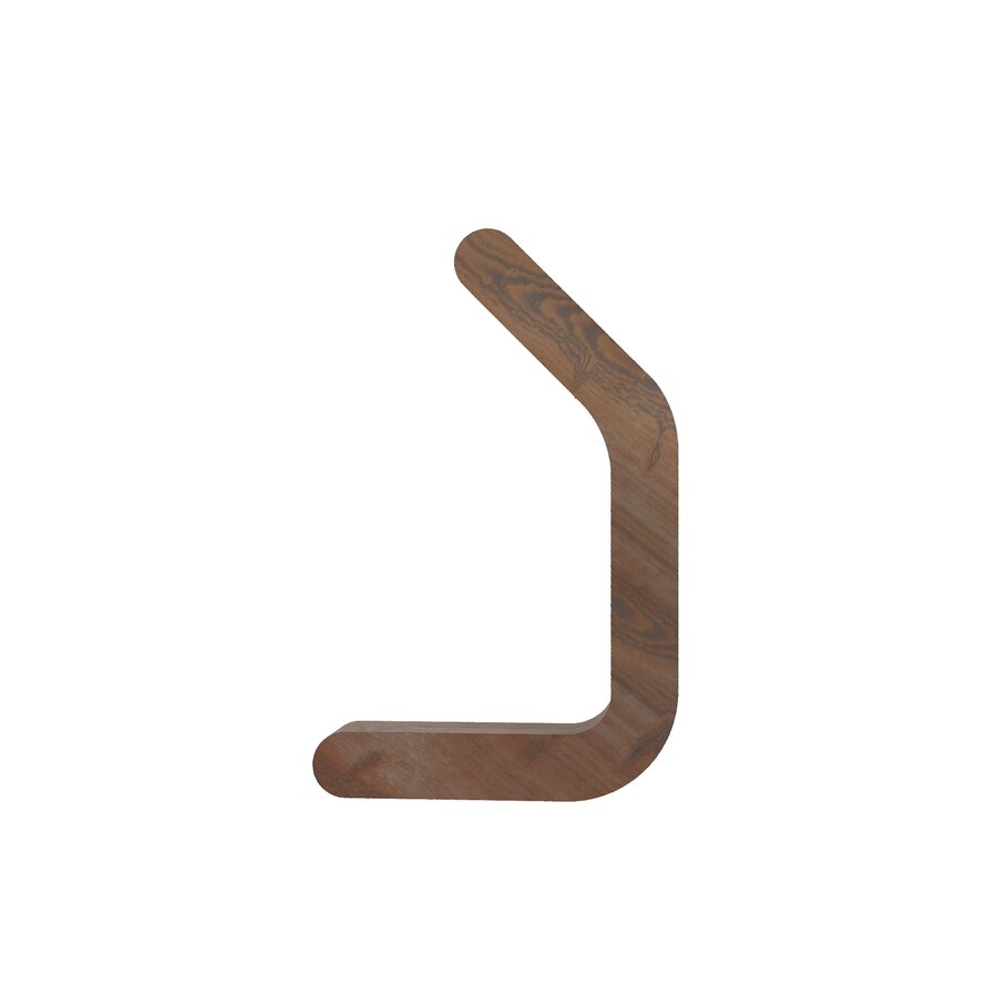 Handcrafted Walnut Lamp - 09