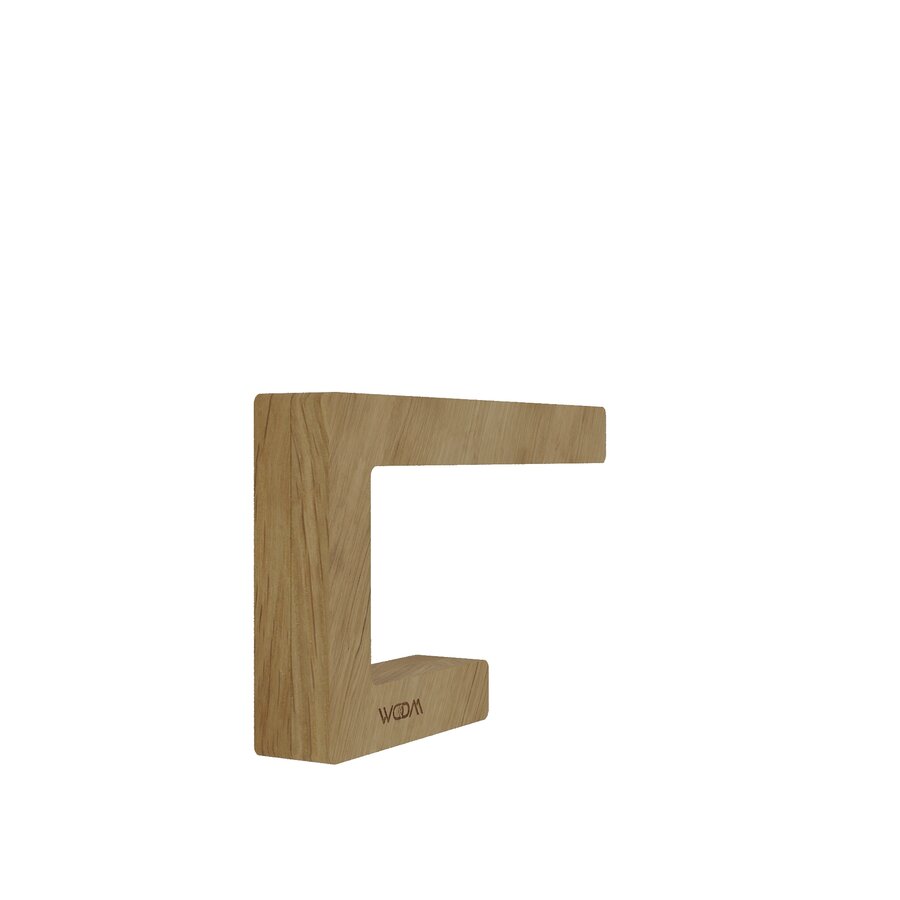 Handcrafted Oak Lamp - 10