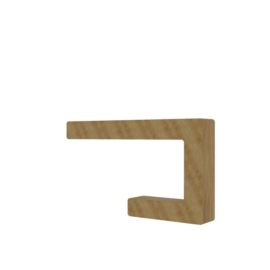 Handcrafted Oak Lamp - 10