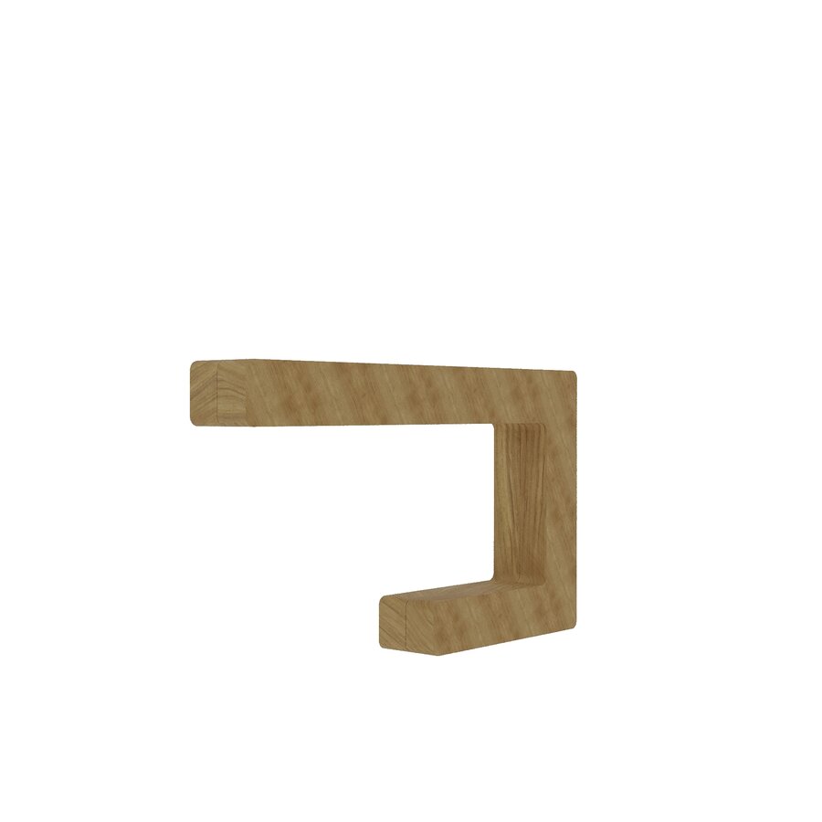 Handcrafted Oak Lamp - 10