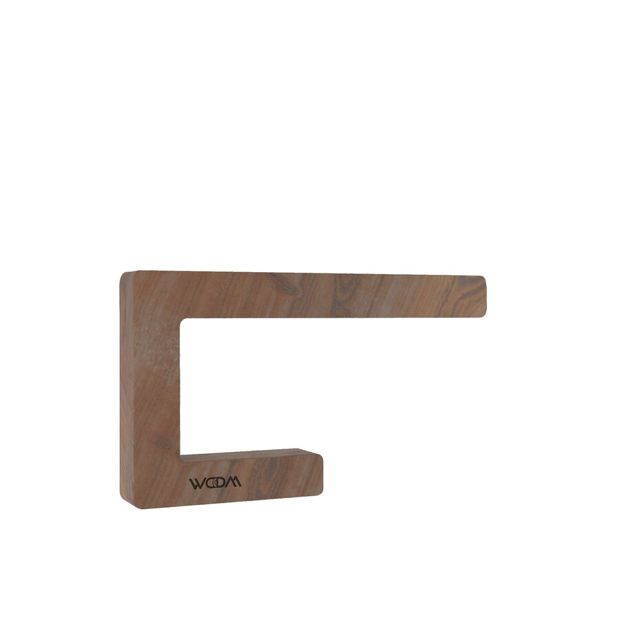 Handcrafted Walnut Lamp - 10