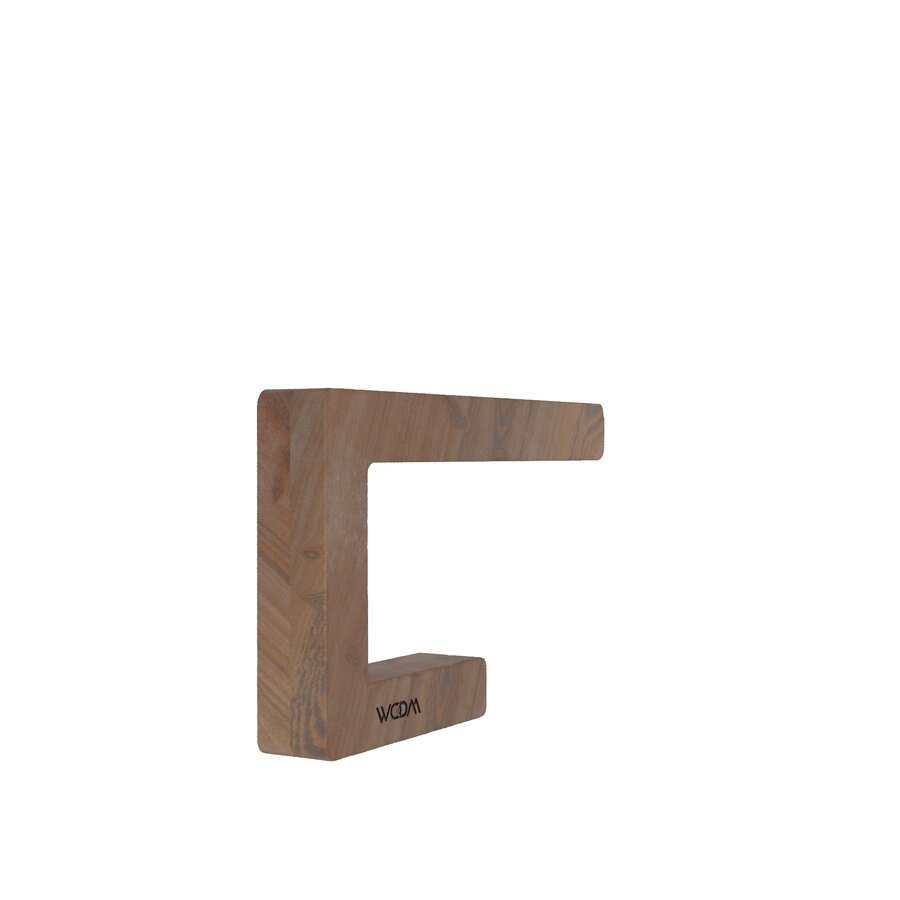 Handcrafted Walnut Lamp - 10