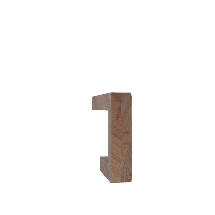 Handcrafted Walnut Lamp - 10