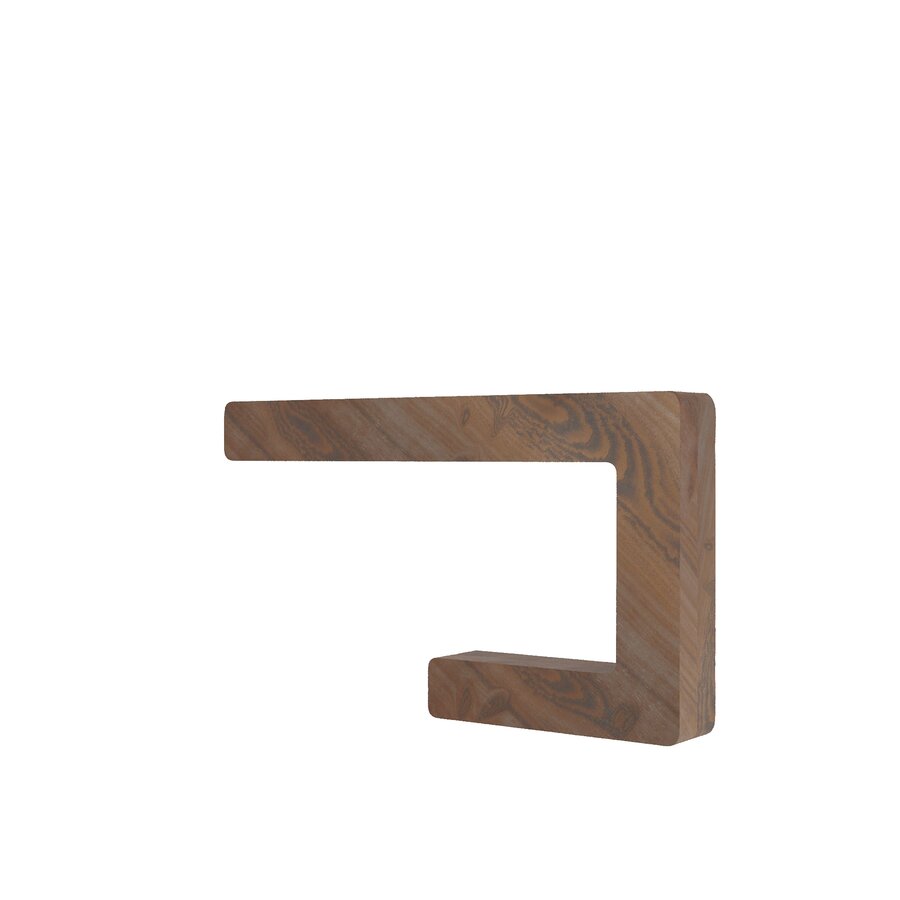 Handcrafted Walnut Lamp - 10