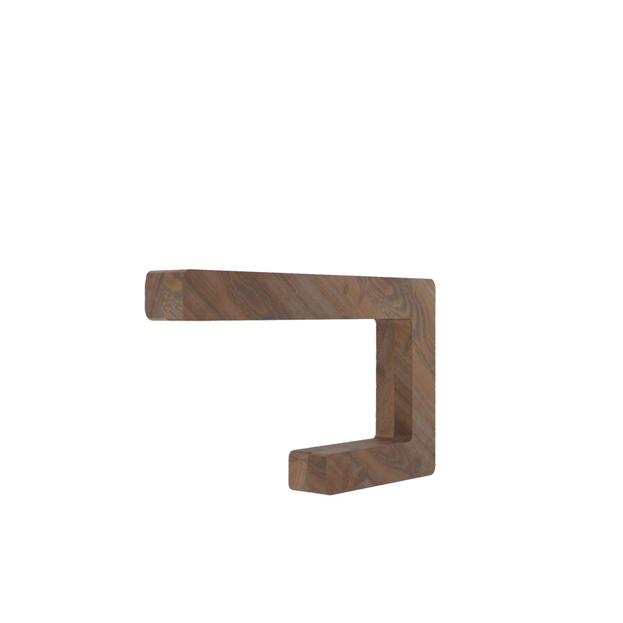 Handcrafted Walnut Lamp - 10