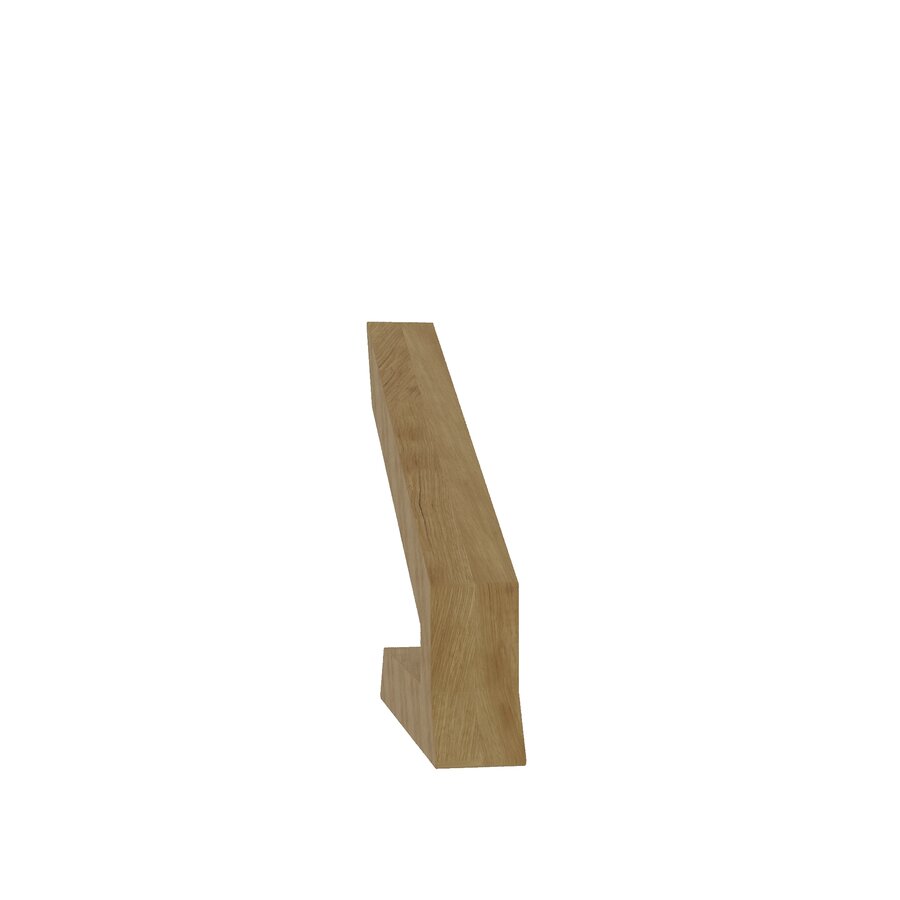 Handcrafted Oak Lamp - 02