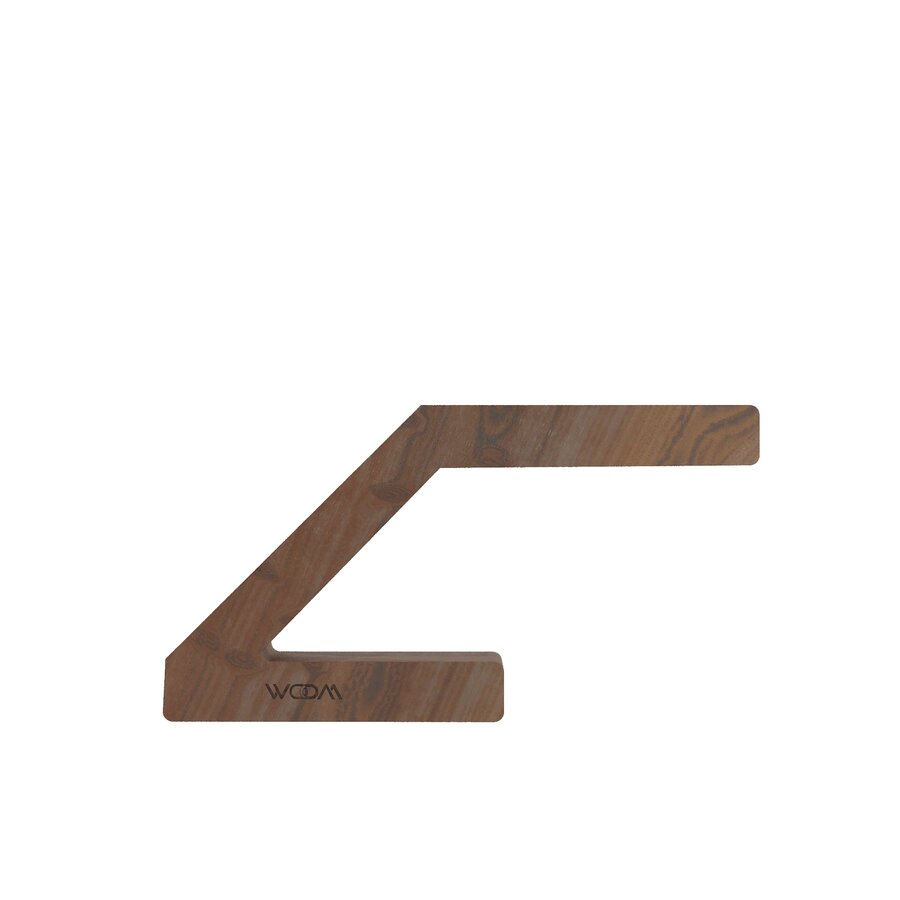 Handcrafted Walnut Lamp - 04