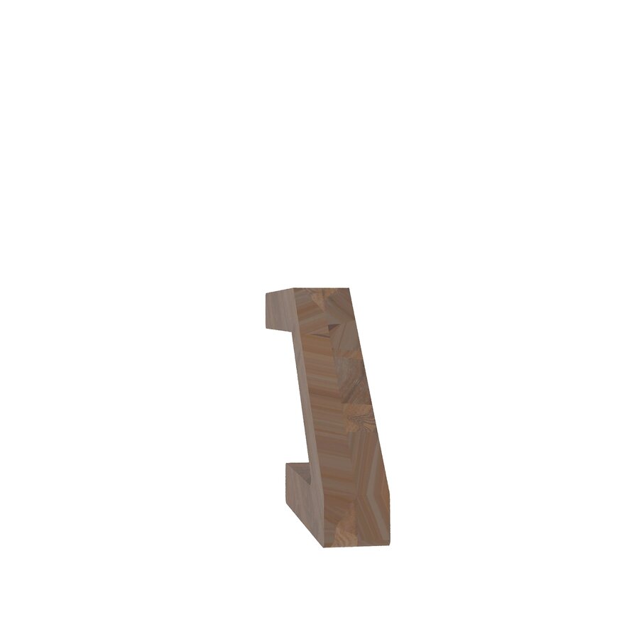 Handcrafted Walnut Lamp - 04