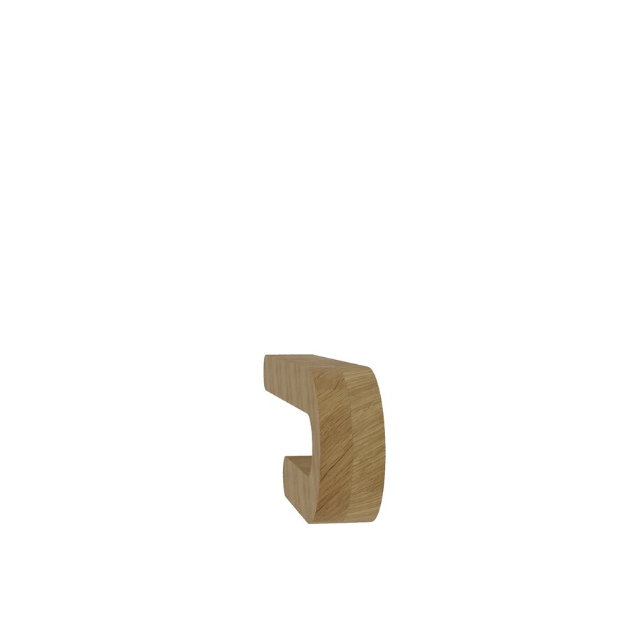 Handcrafted Oak Lamp - 05