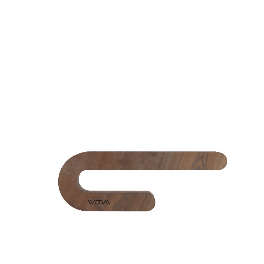 Handcrafted Walnut Lamp - 05