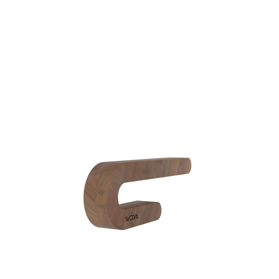Handcrafted Walnut Lamp - 05
