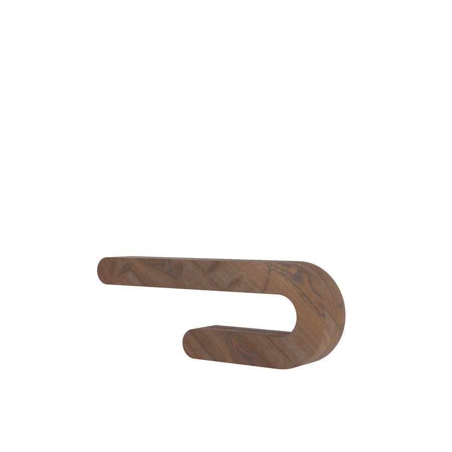 Handcrafted Walnut Lamp - 05