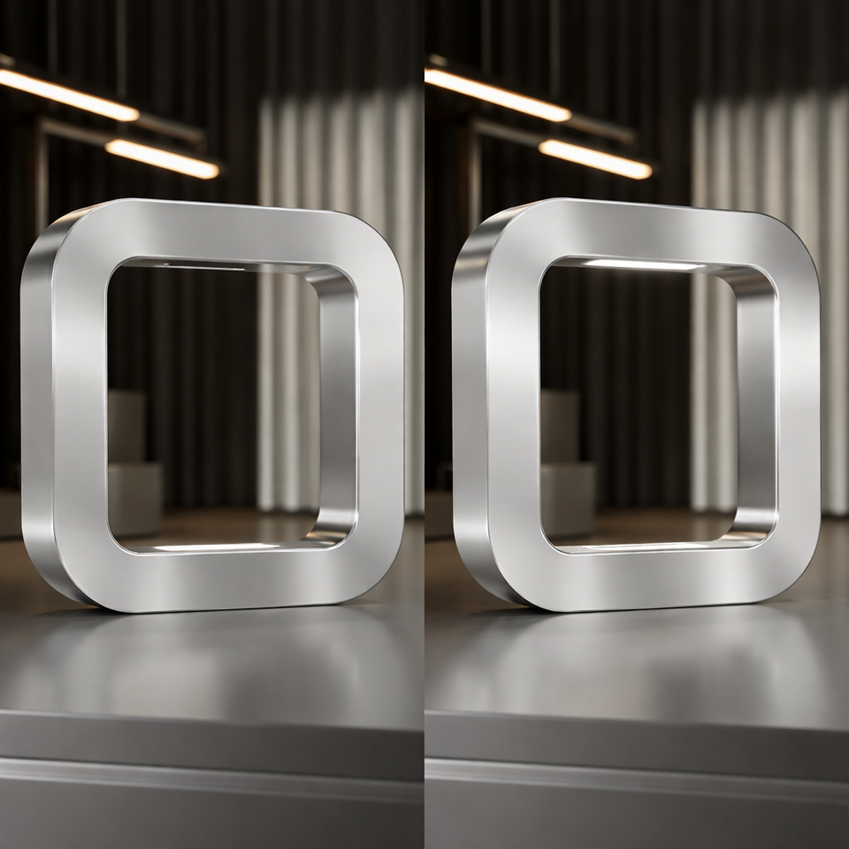 Silver Finish Handcrafted Oak Rotatable Square Wooden Lamp