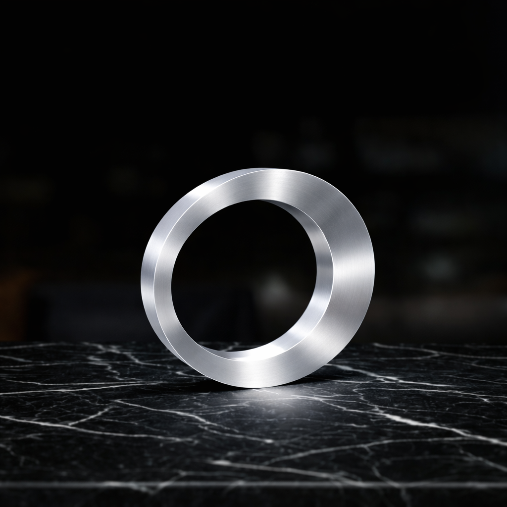 Silver Finish Wooden Handcrafted Oval Rotatable Lamp