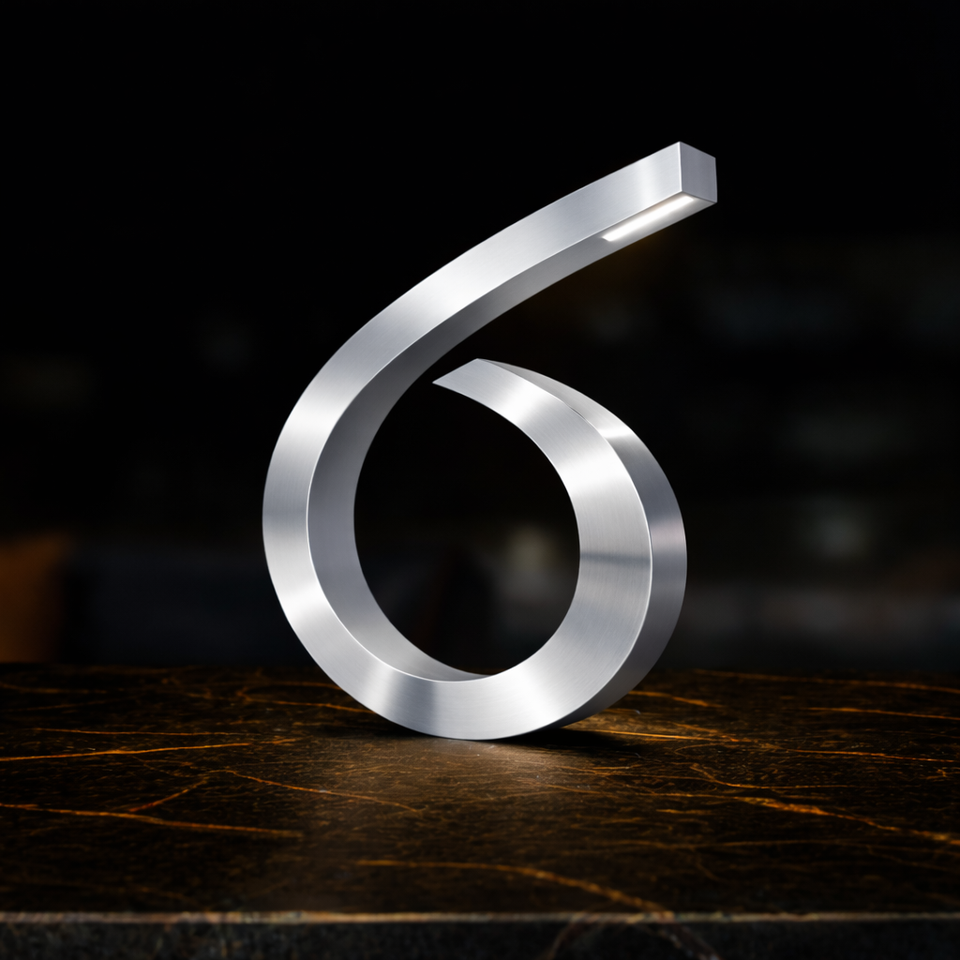 Silver Finish Handcrafted Oak Spiral-Shaped Wooden Desk Lamp