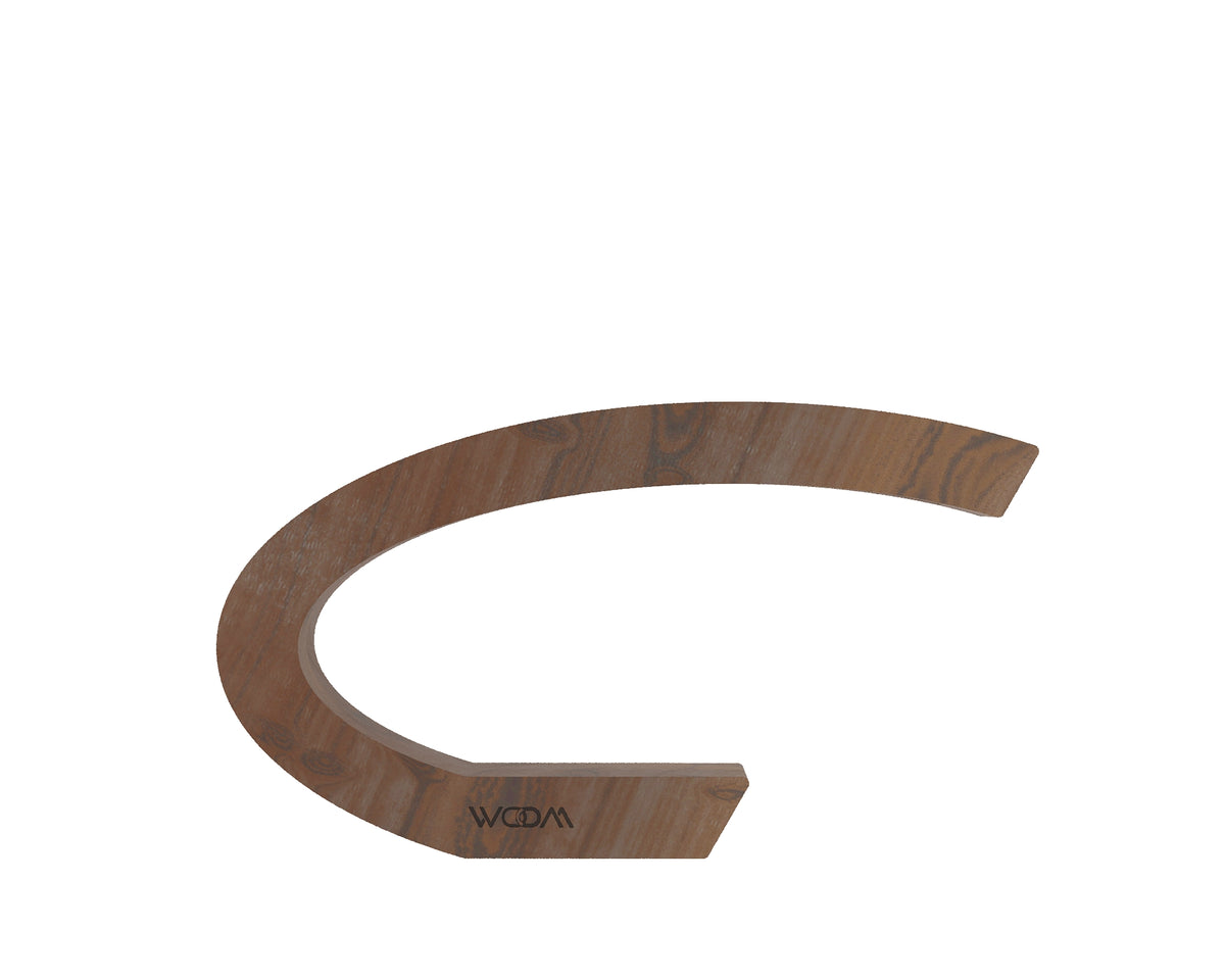 Handcrafted Walnut Lamp - 03