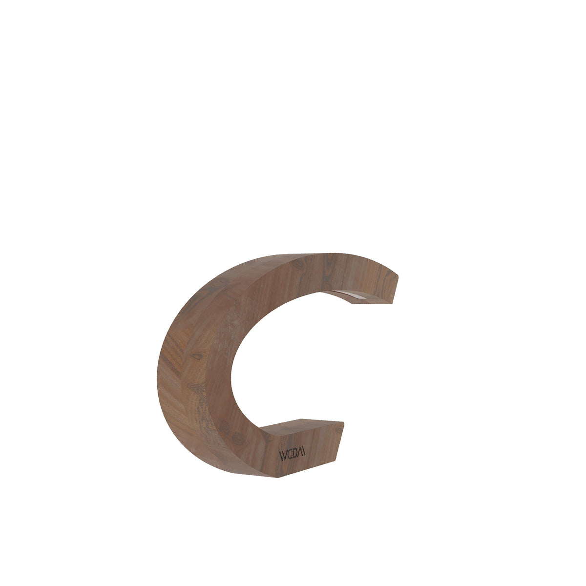 Handcrafted Walnut Lamp - 03