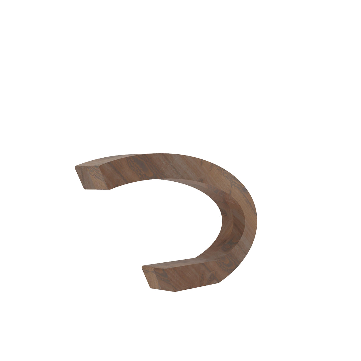 Handcrafted Walnut Lamp - 03
